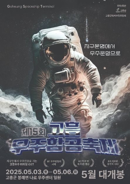 2025년 고흥우주항공축제 총정리: 국내 유일의 우주항공 테마 축제를 즐기자!