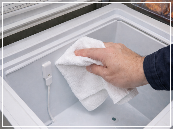 김치냉장고 성에 제거 후 온도맞추는 가이드 관련 사진