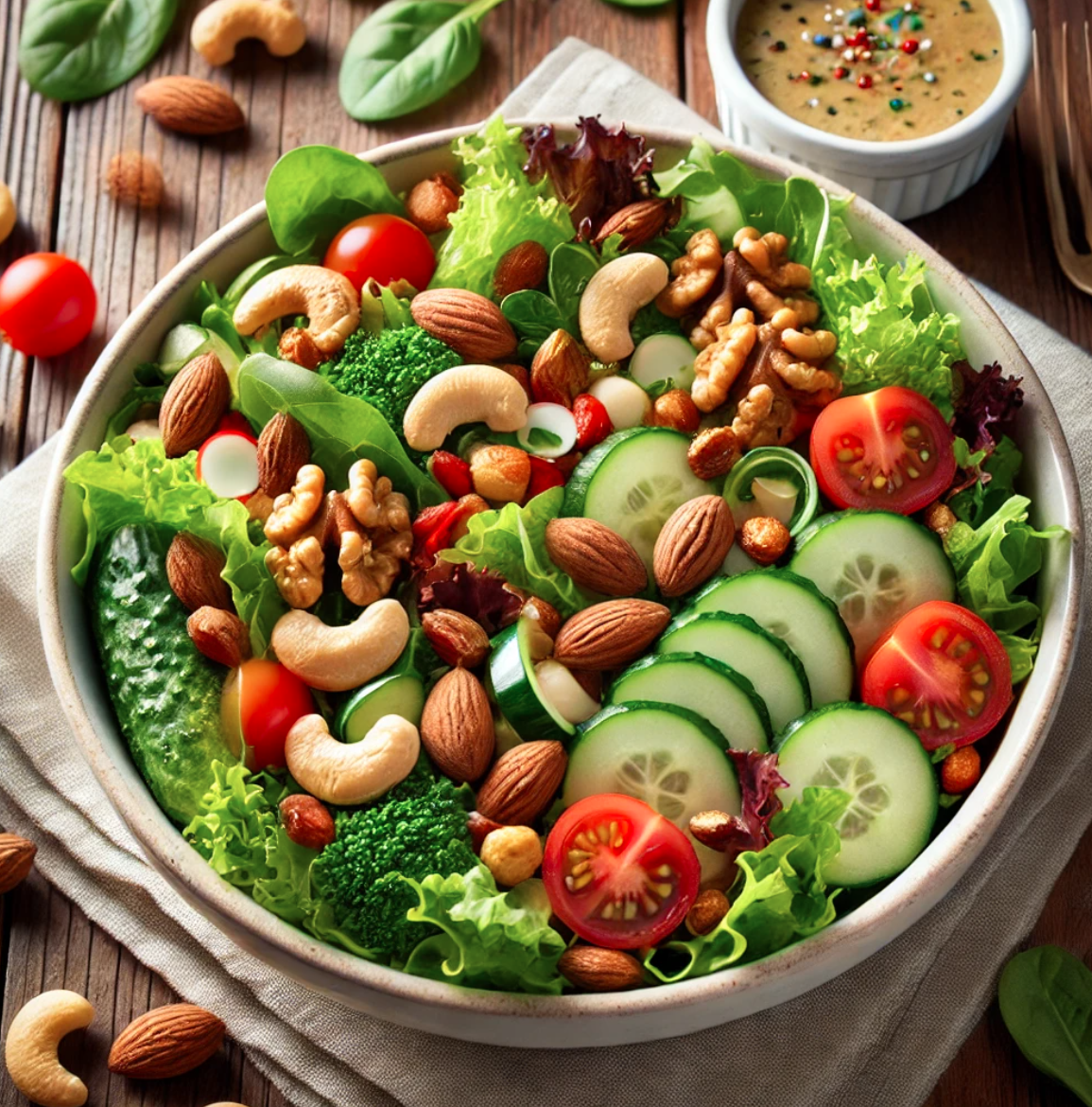 견과류 샐러드