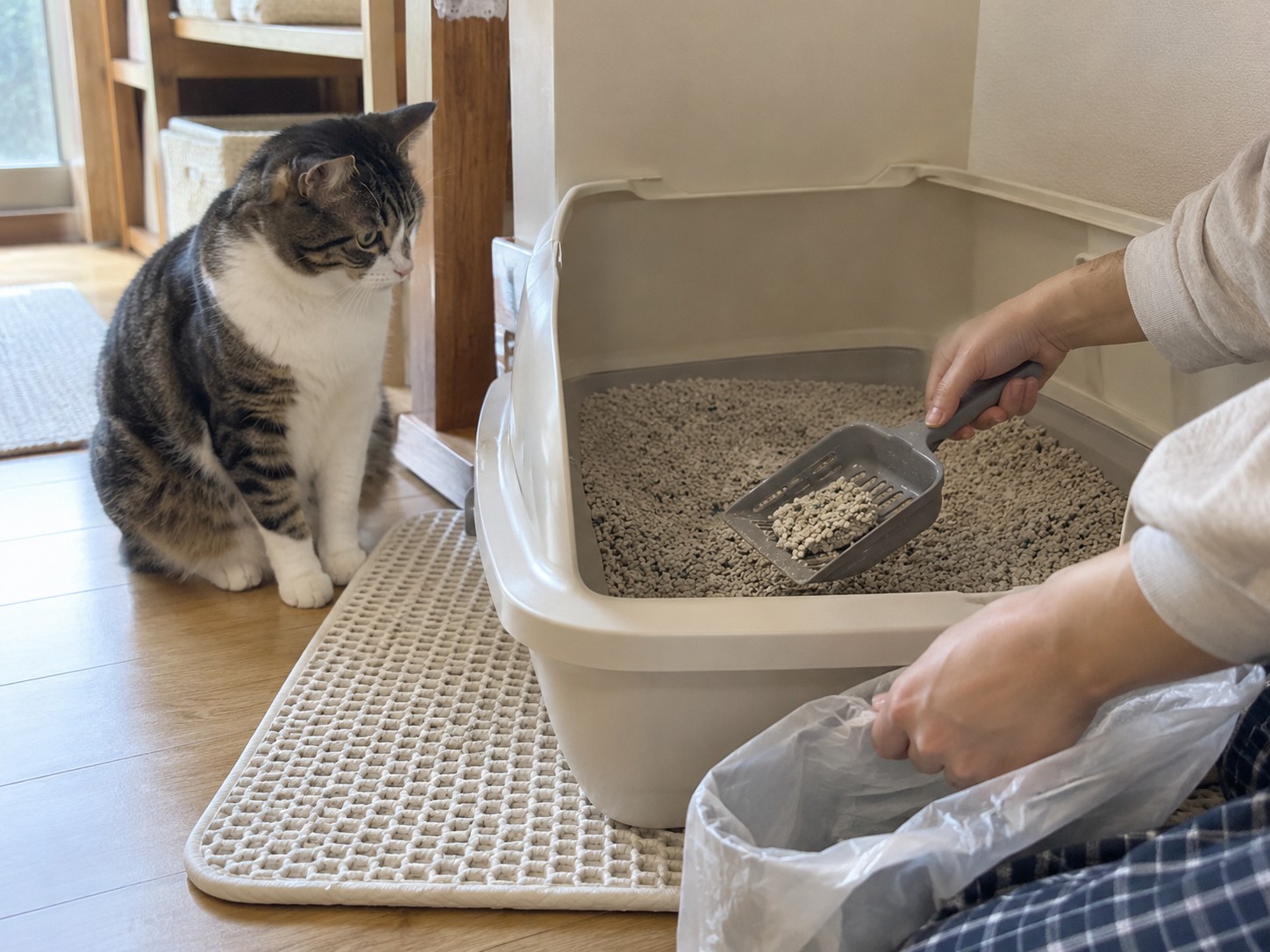 cat litter box