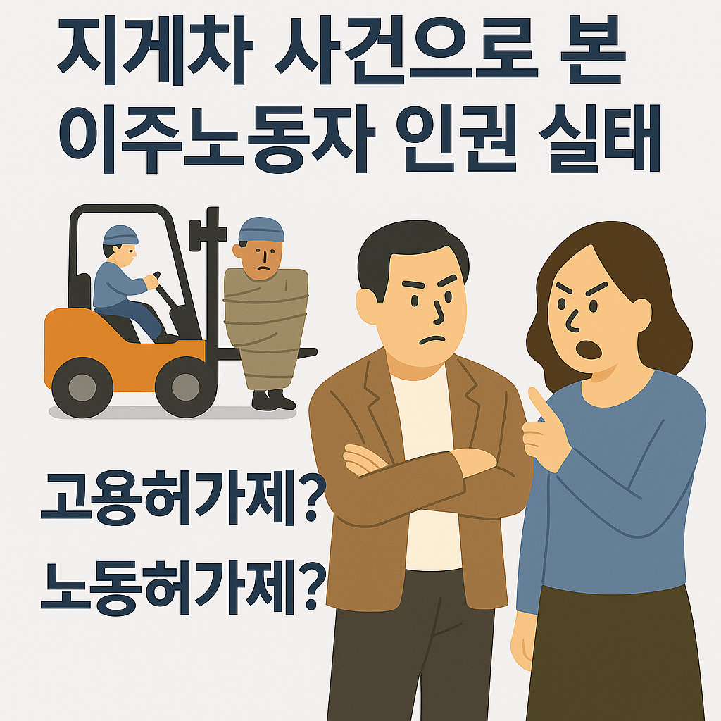 이주노동자 지게차 사건