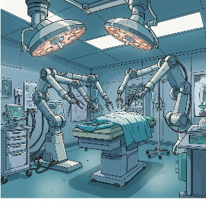 로봇 기술이 만드는 무인 수술실