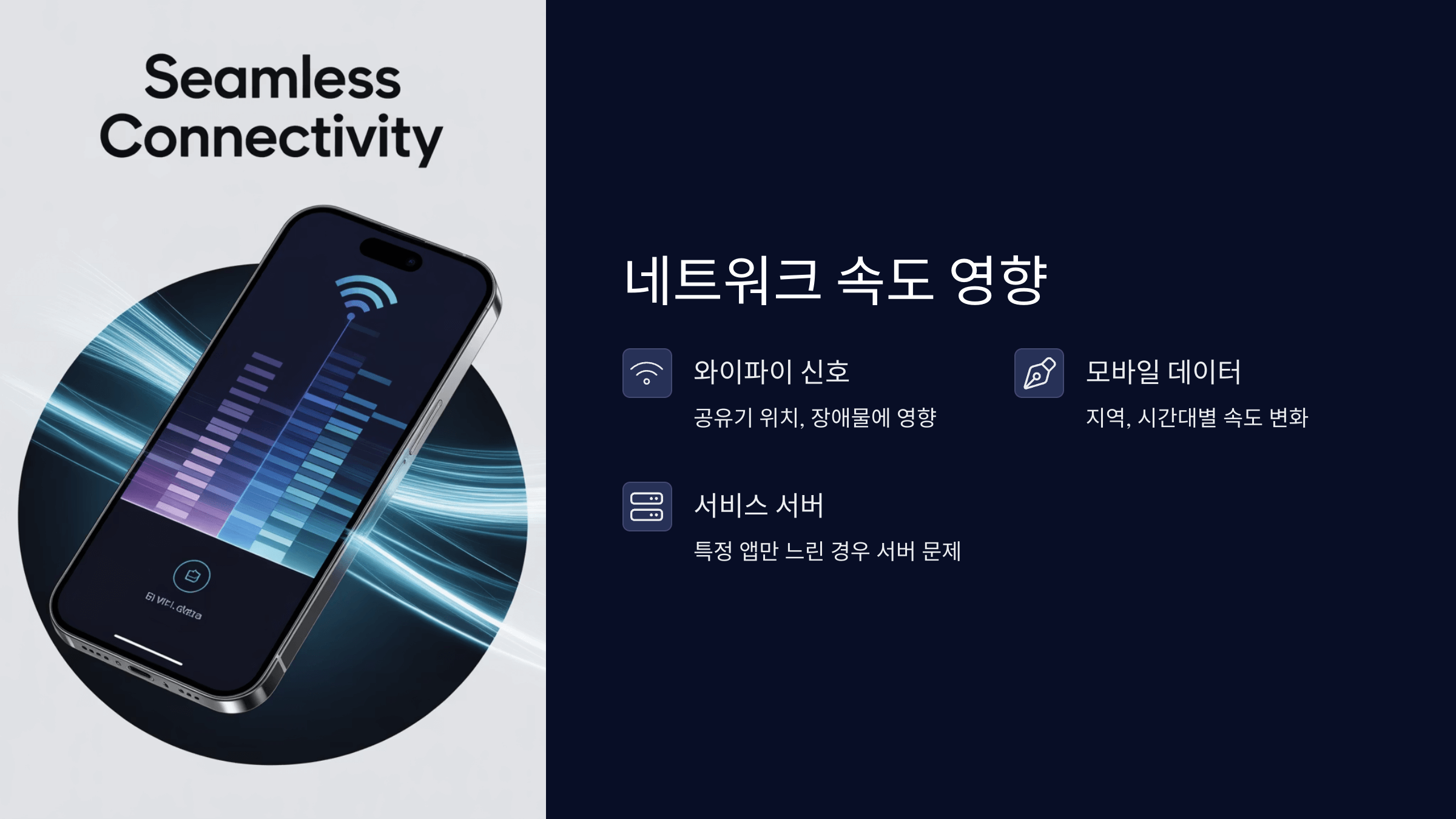 네트워크 속도 저하