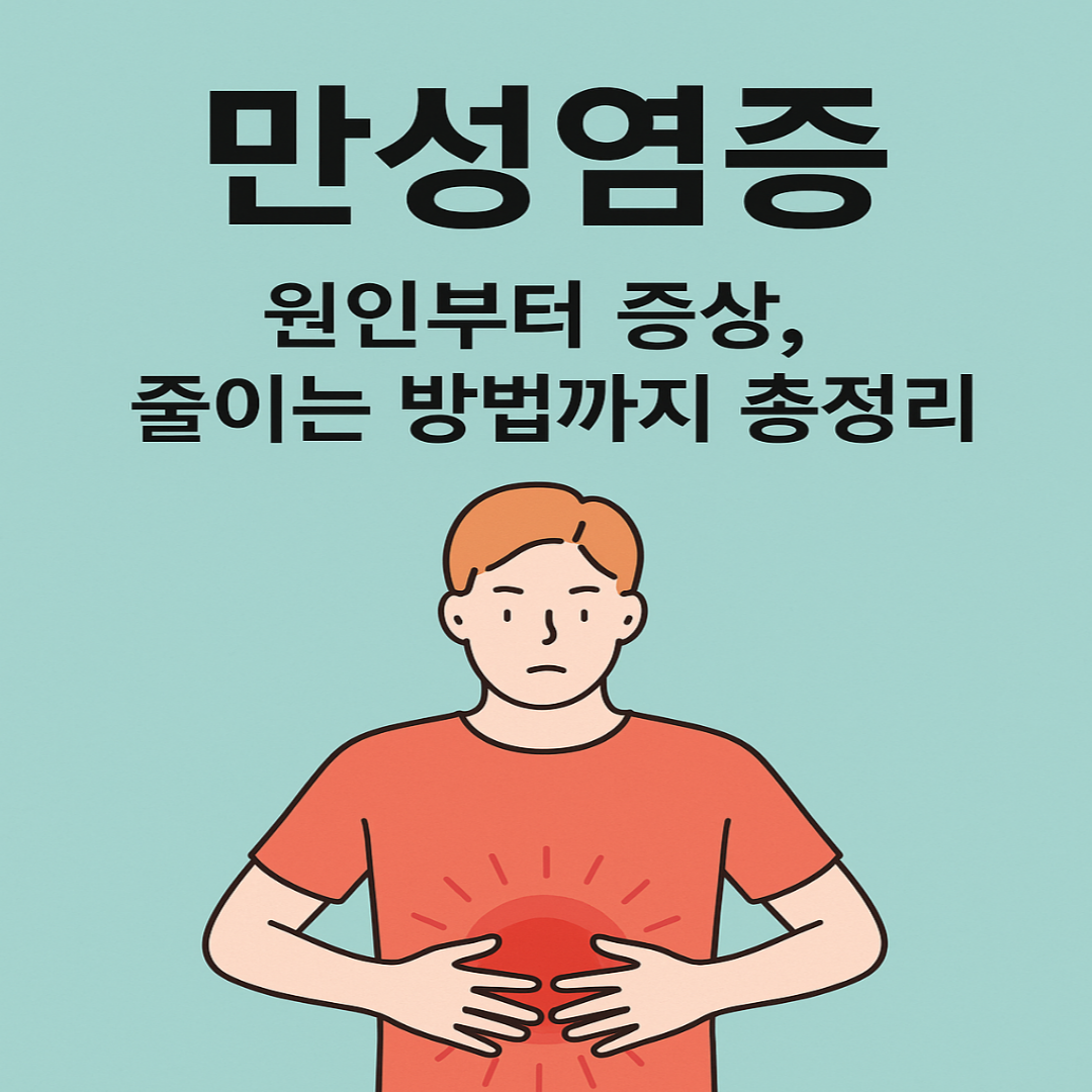 만성염증 원인부터 증상, 줄이는 방법까지 총정리