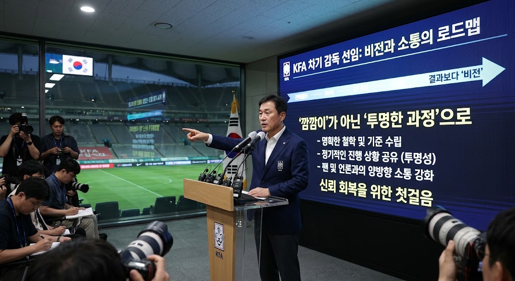 대한축구협회 차기감독선임 문제점