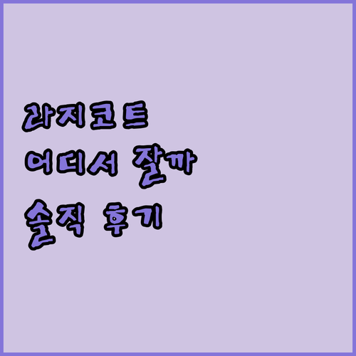 라지코트 출장? The Element..