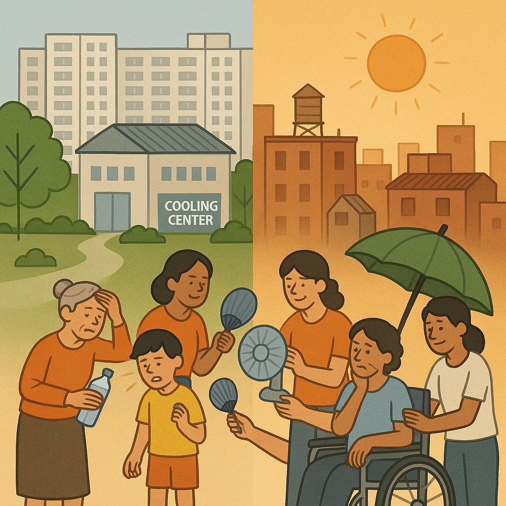 도시 폭염, 누구에게 더 위험한가?