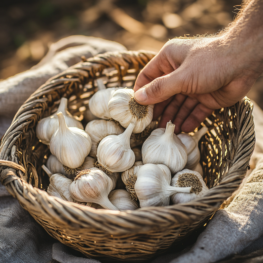 마늘 수확 시기