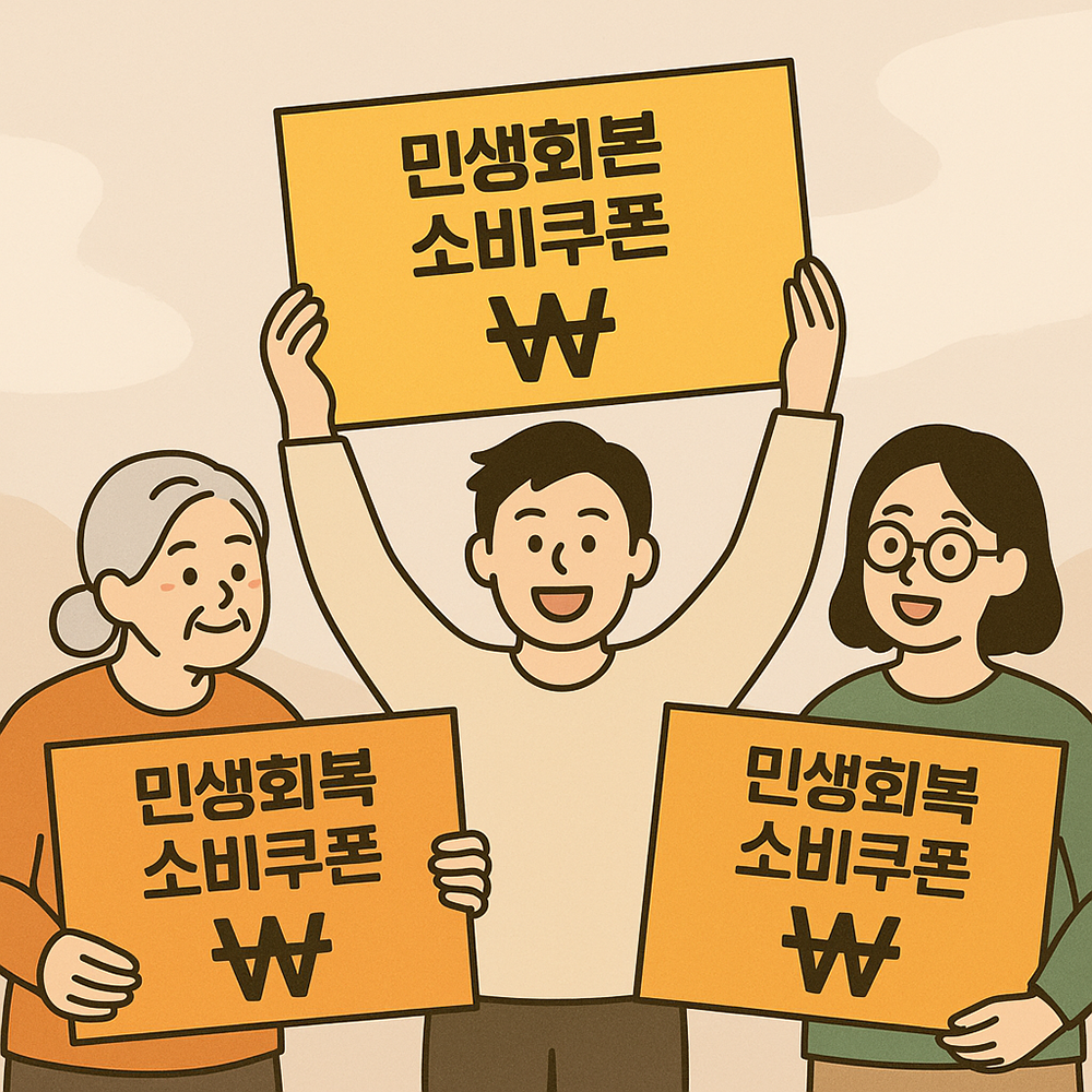 민생회복 소비쿠폰 신청방법