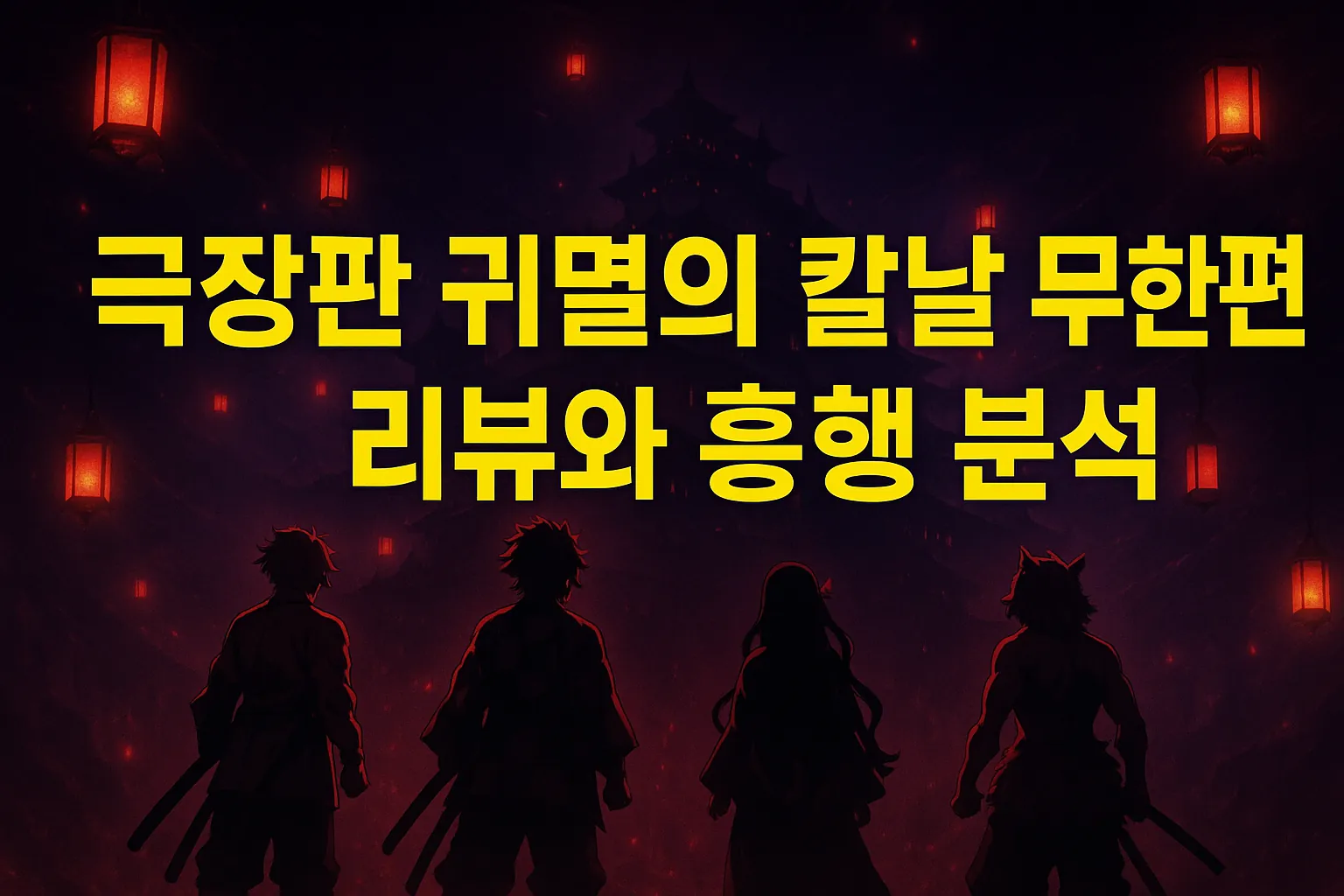 귀멸의 칼날 무한편 리뷰와 흥행분석