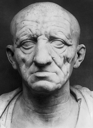 노인 남성의 두상 (Veristic Portrait of a Roman Patrician)