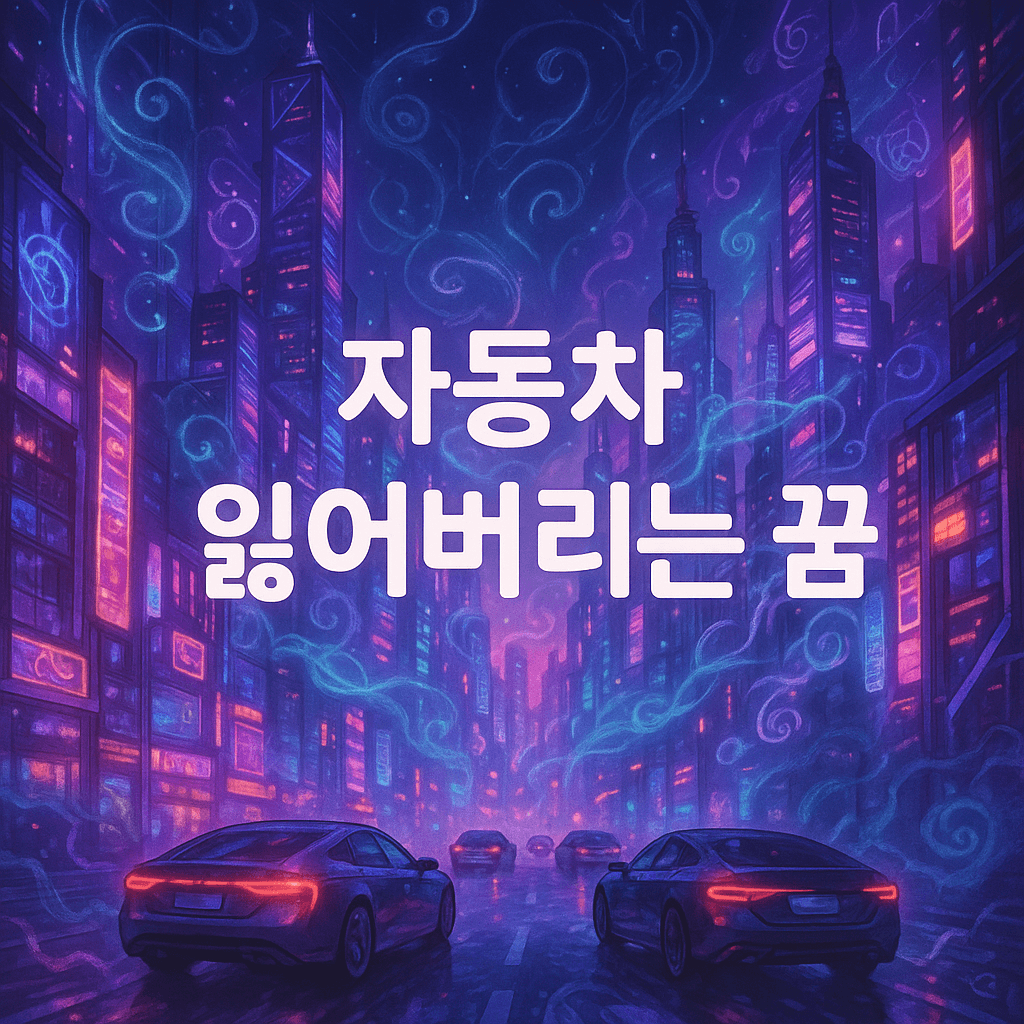 자동차 잃어버리는 꿈 해몽