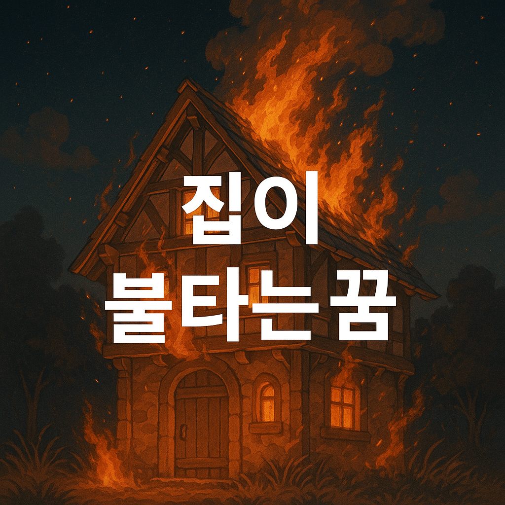 집이 불타는 꿈 해몽