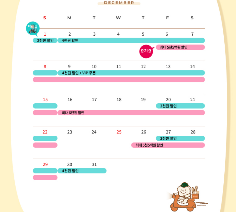 뚜레쥬르 크리스마스 케이크 예약시 좋은점
