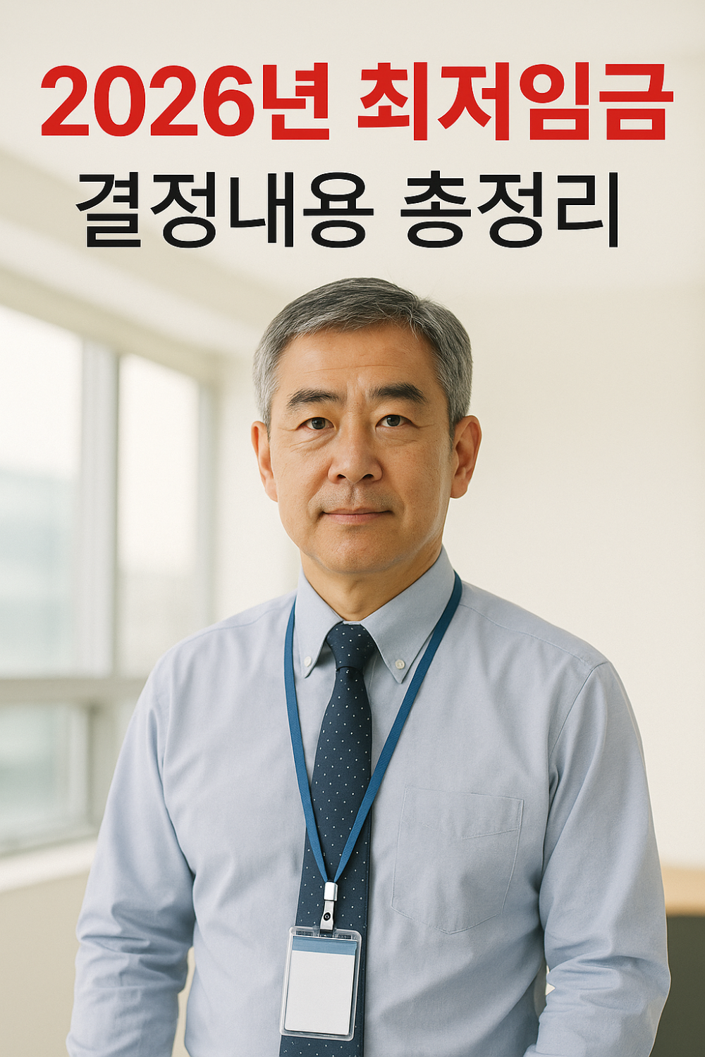 2026년 최저임금 결정 내용 체크 이미지
