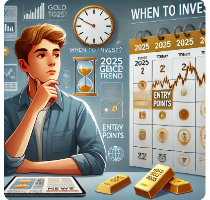 2025 금 투자 언제 시작할까 사진