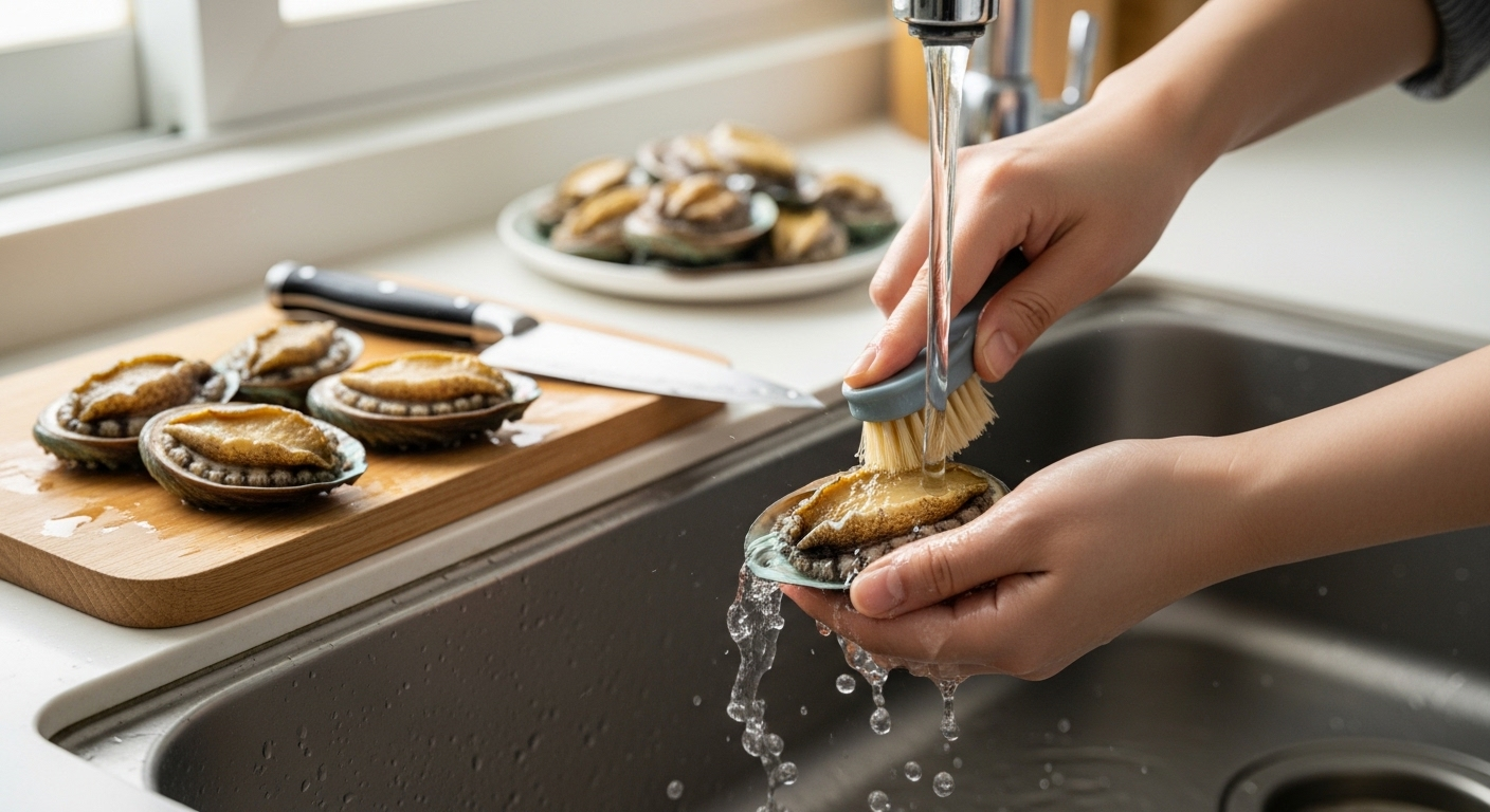 전복내장죽 끓이는 법