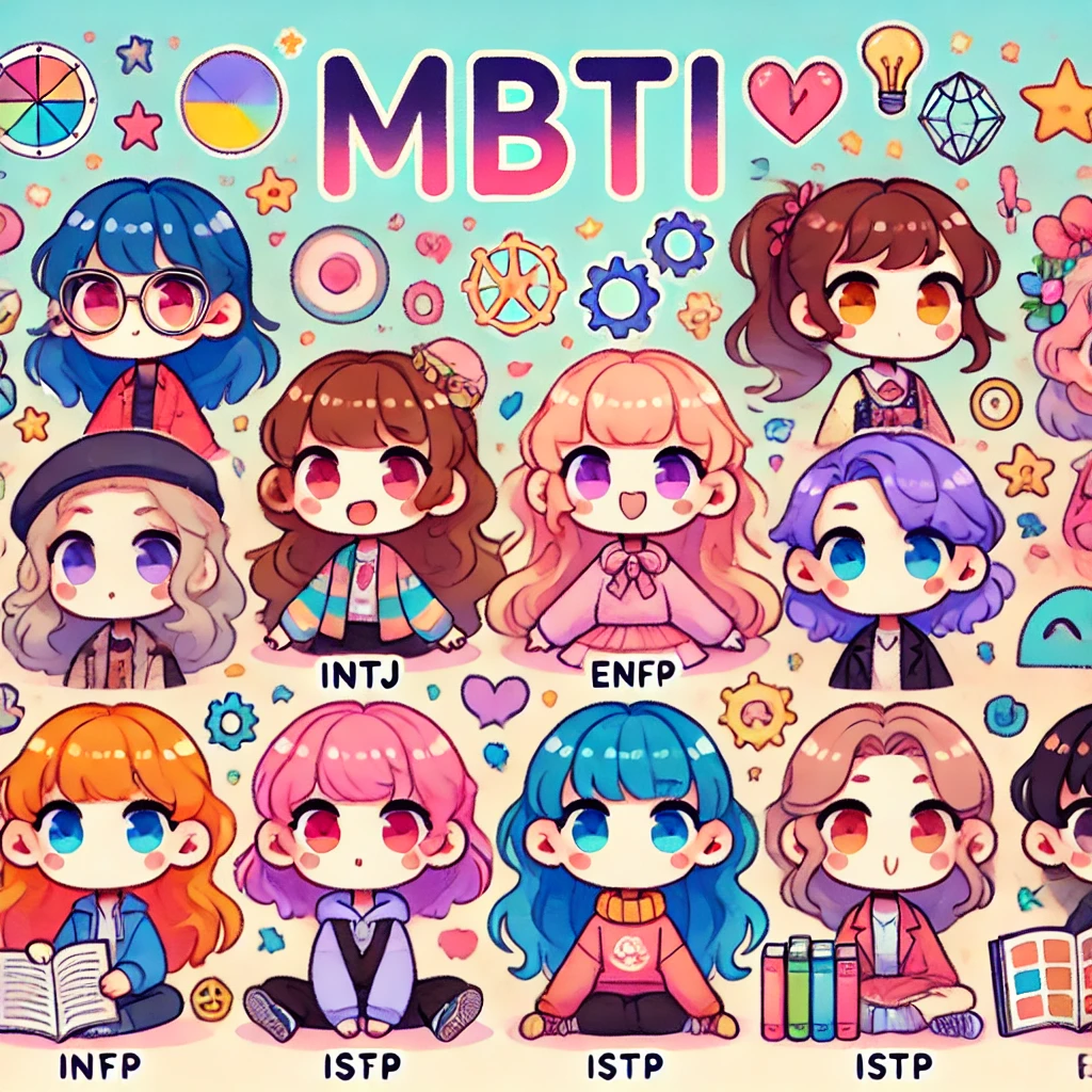 MBTI 16가지 여자성격 유형