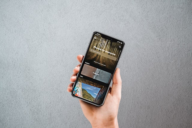 신청하는 모습 사진