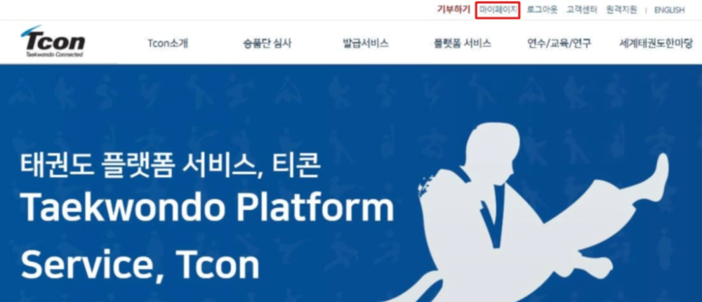 국기원-태권도-플랫폼-티콘