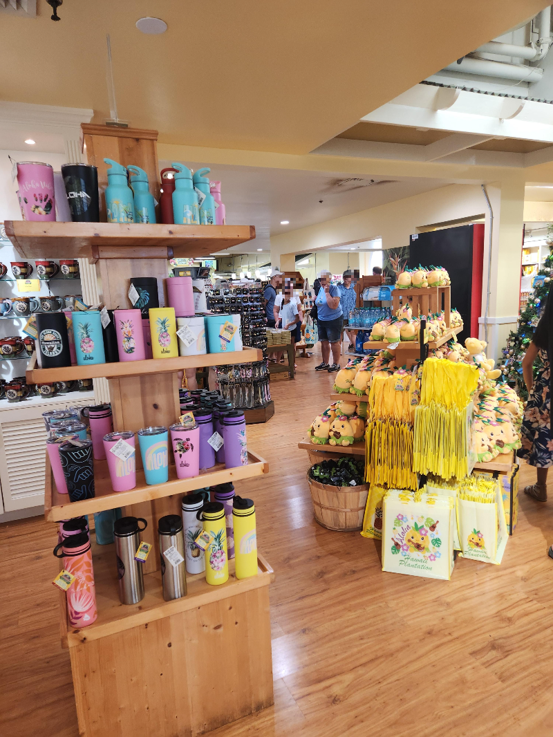 하와이 돌 플랜테이션 기념품