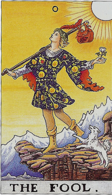 타로카드-0번-바보-카드