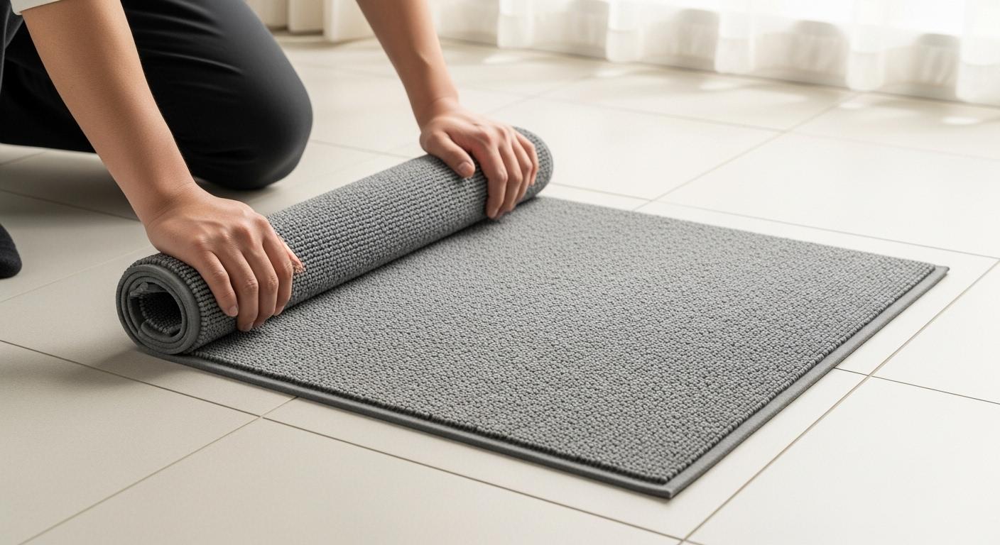 욕실바닥매트시공방법