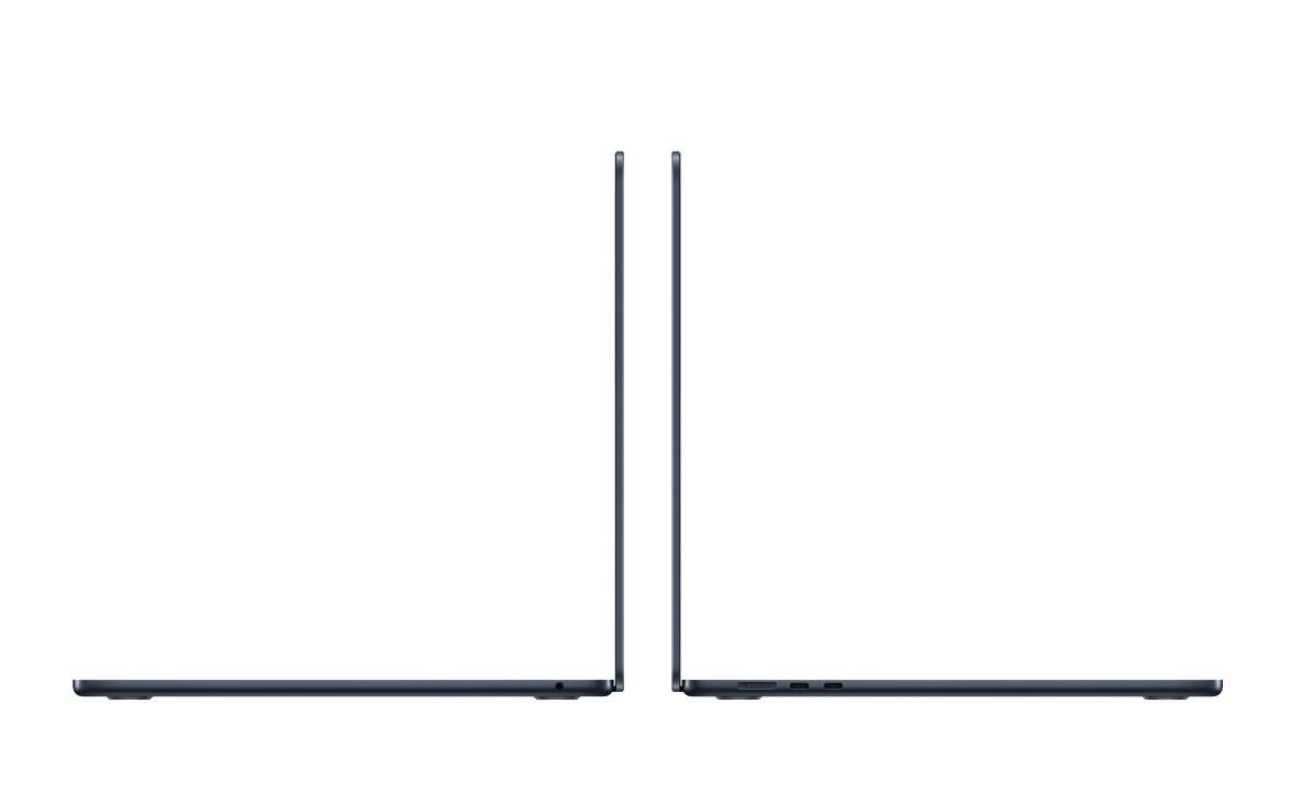 애플 맥북 에어 15인치 모델(M3 칩) 색상 미드나이트, 스타라이트, 스페이스그레이, 실버