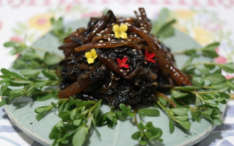 가을에 피는 꽃 쇠비름