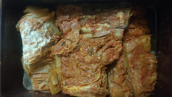 김치 곰팡이 핀거같은데 먹어도 되나요?