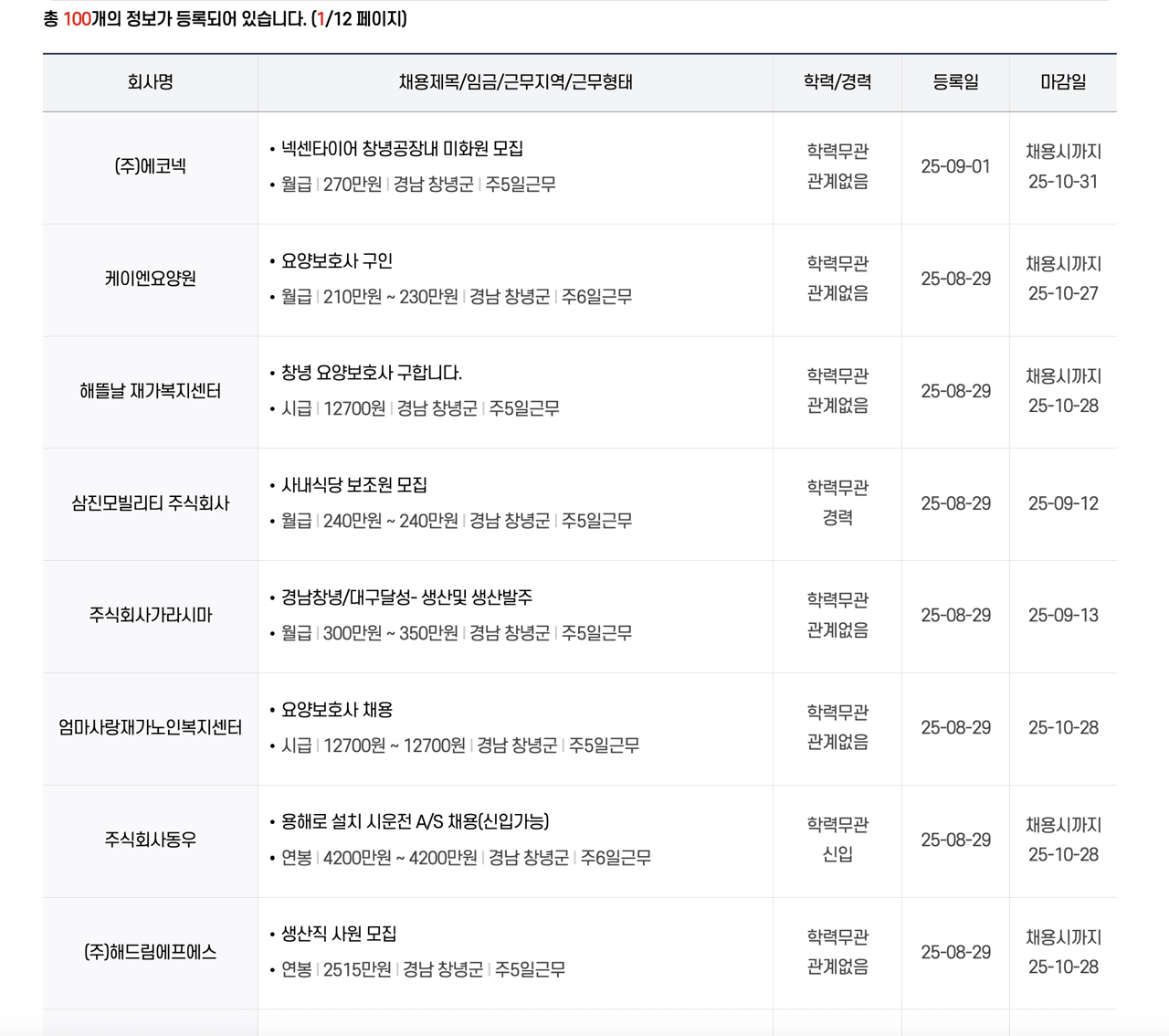 창녕군청-구인구직-2025년9월 Large