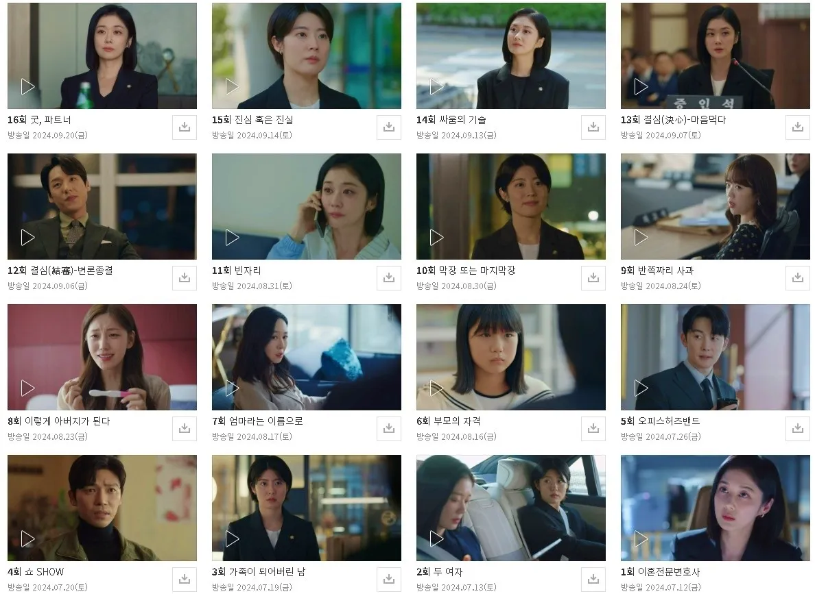 굿파트너 다시보기