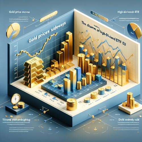 alt="금 가격 횡보 예상과 고배당 ETF IAUI의 투자 매력 요약 인포그래픽"