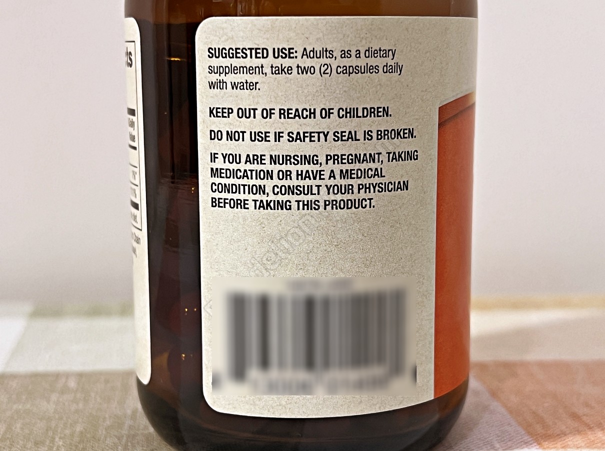 닥터 머콜라 리포솜 비타민 C (Dr. MERCOLA Liposomal Vitamin C) 권장 사용법 및 주의 사항