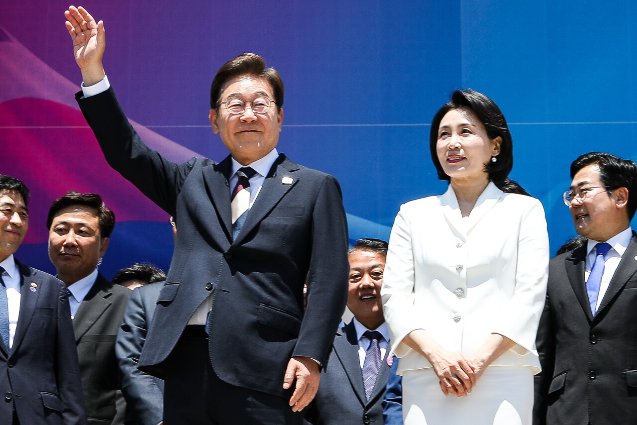 제21대 이재명 대통령 당선 취임사 다시보기