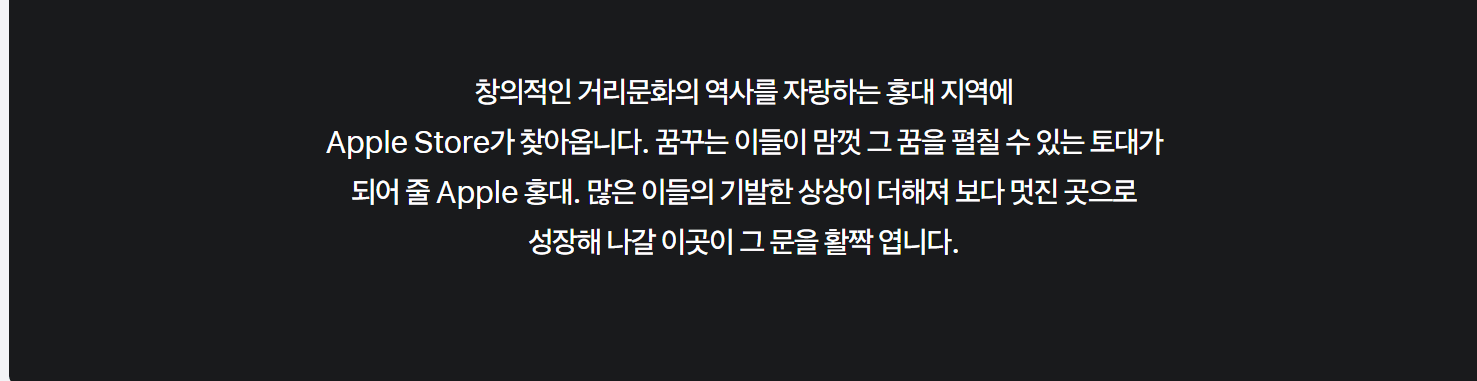 애플스토어-홍대점-소개