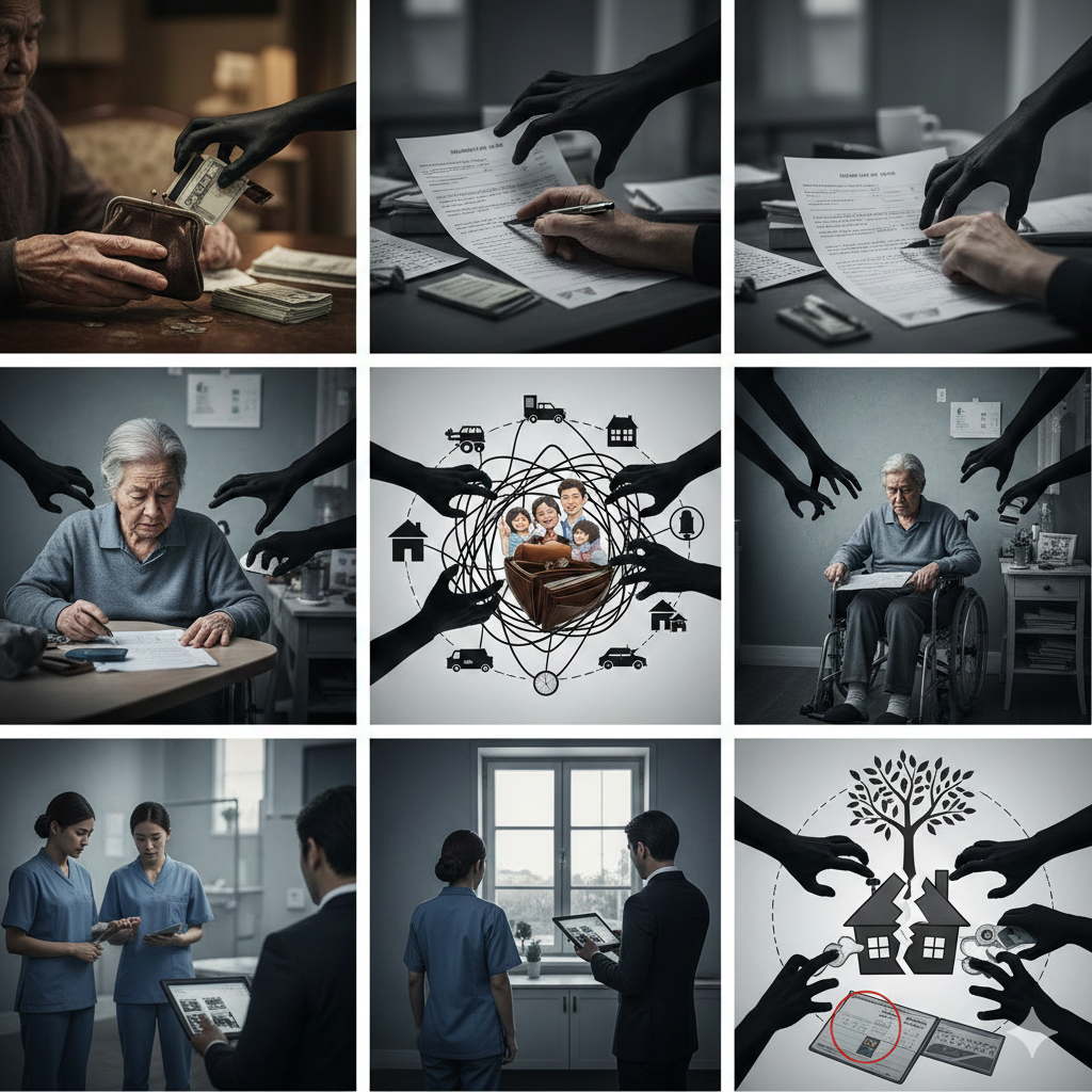 치매 노인 노리는 검은 손… 가족과 간병인의 경제적 학대, 4년 새 186% 급증