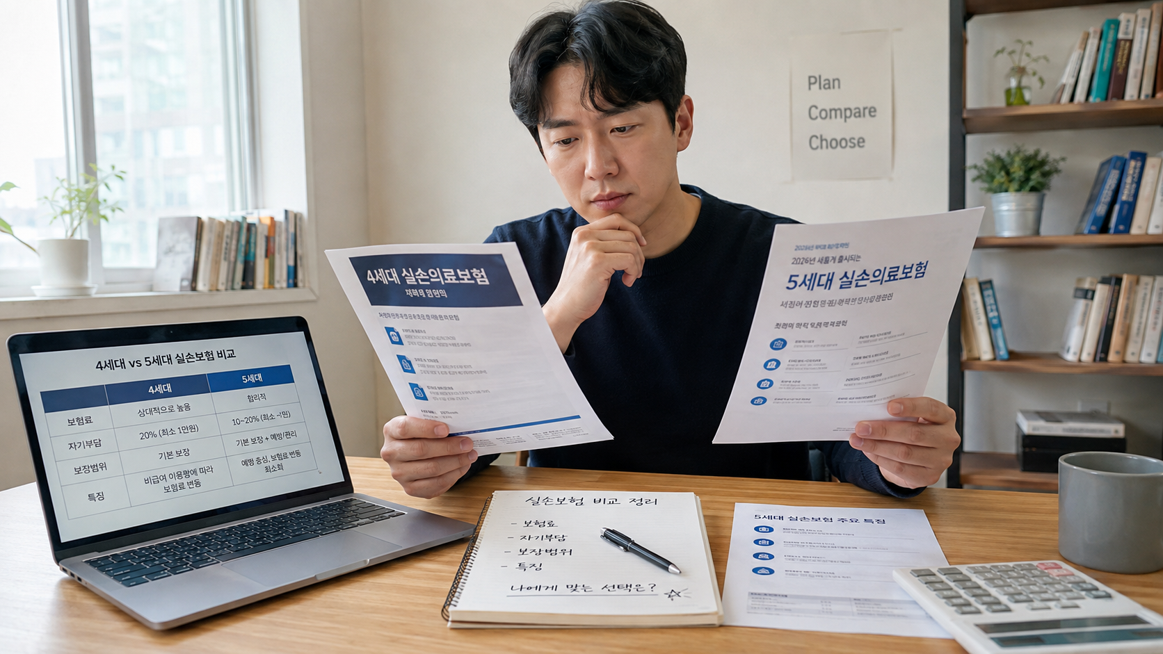 5세대 실손보험은 언제 출시됐나요?