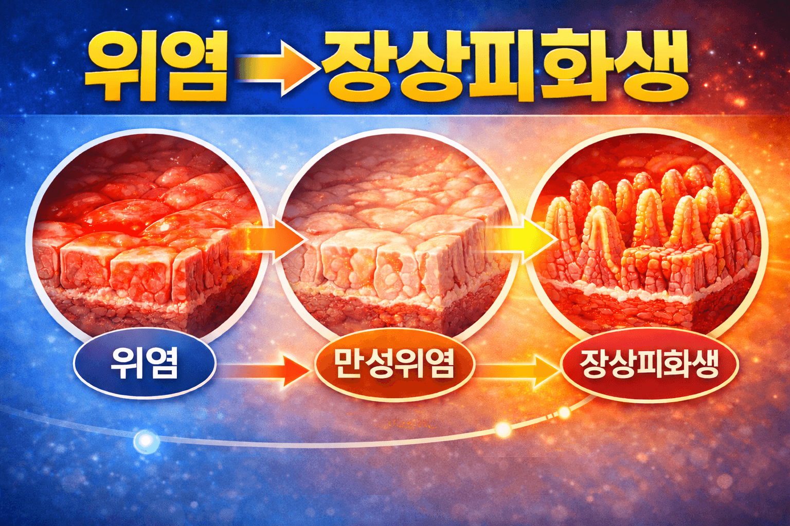 위염과 장상피화생 (차이, 치료, 관리)