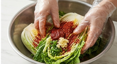 풋내 없이 가볍게 버무리기가 핵심