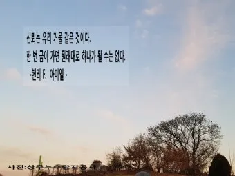 아미엘의 생애 명언 인생 속담_19