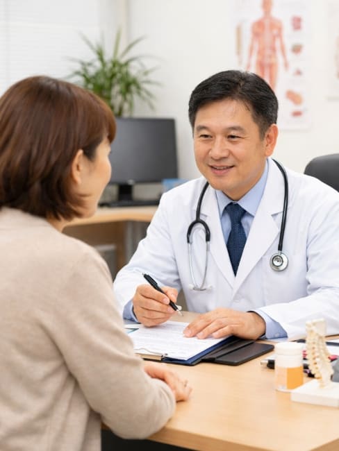 병원 상담 장면