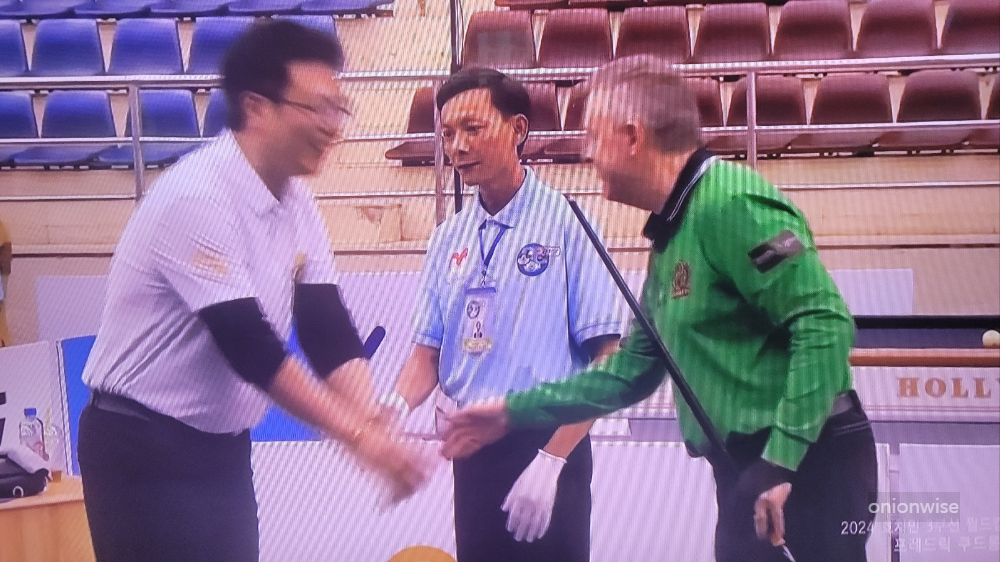 쿠드롱의 UMB 복귀 데뷔전 첫경기 - 024 호치민 당구월드컵 대회, 이동한 VS 쿠드롱