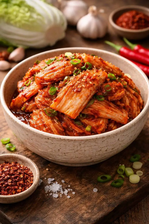 유익균을 돕는 김치