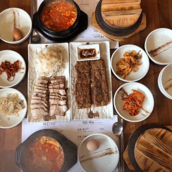장성 맛집 "초동순두부" 음식