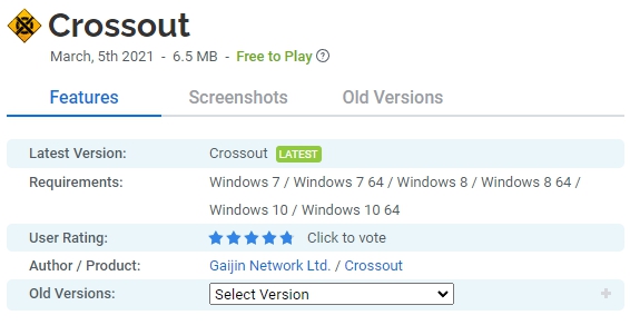 Crossout