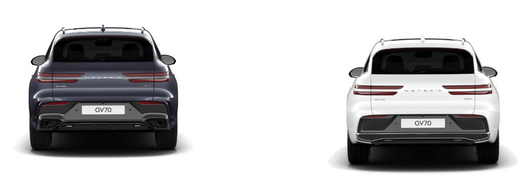 스포츠 페키지 (좌) 스탠다드 (우)