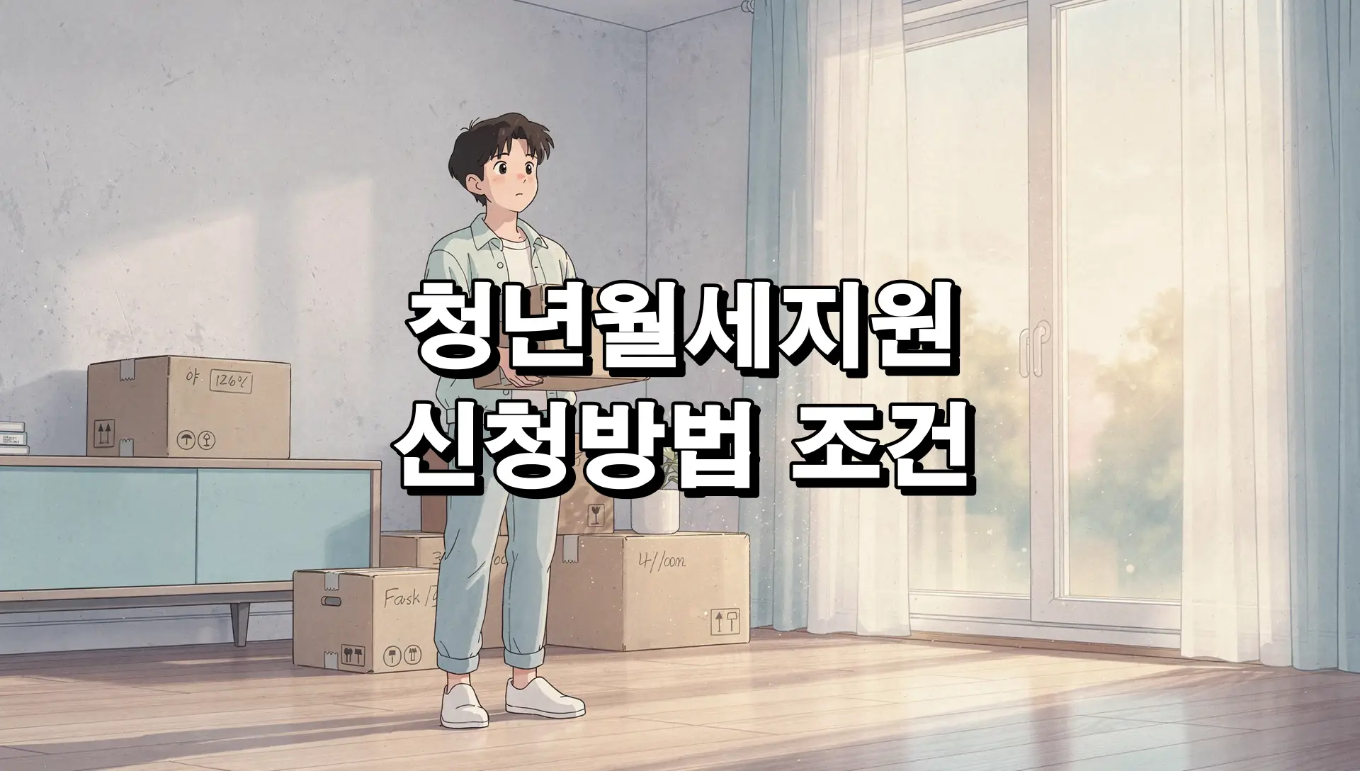 청년월세지원 신청방법