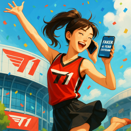 페이커 재계약 공식영상 T1 유튜브 바로가기