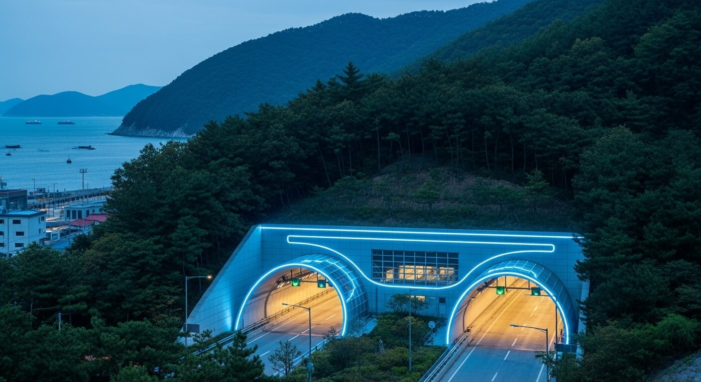 터널입구모습